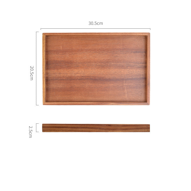 Maetha Wood Fired Trays – Handcrafted Acacia & Walnut Serving Boards | All Homes