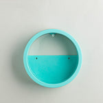 Large Wall Basket Decor | Round Iron Wall Vase & Hanging Planter | All Homes