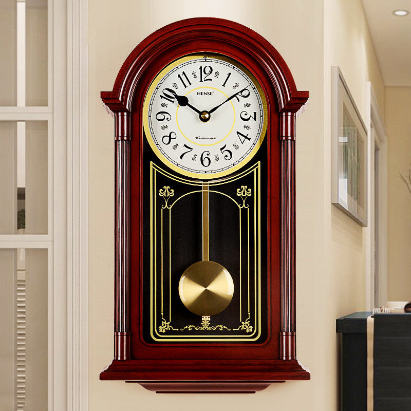 Modern Grandfather Wall Clock | Silent Quartz Sweep Movement | All Homes