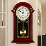 Modern Grandfather Wall Clock | Silent Quartz Sweep Movement | All Homes
