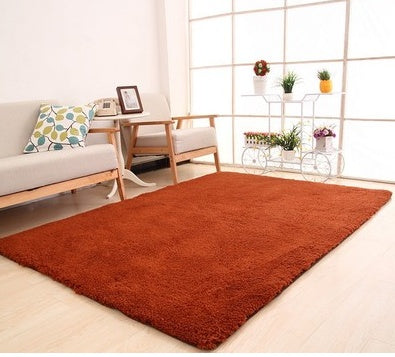 Living Room Rug Soft Plush Carpet White Area Mat for Bedroom Kitchen – All Homes