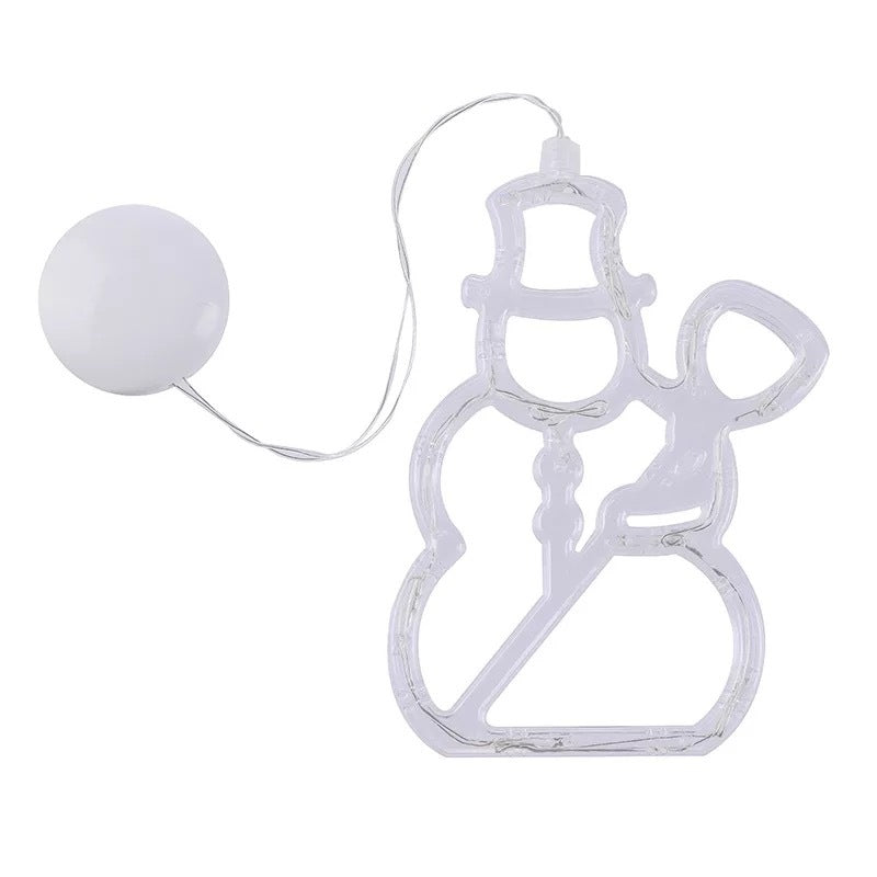Christmas Window Lights LED Suction Cup Decor | All Homes