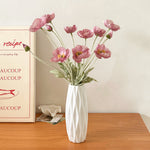 Tulip Vase – Modern Ceramic White Vase for Living Room Decor | All Homes