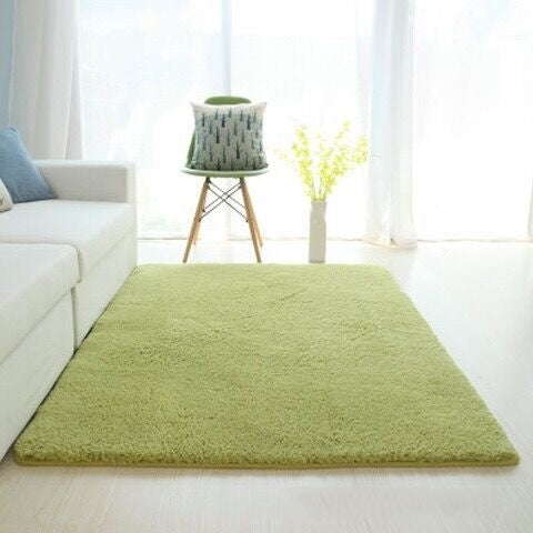 Arctic Cashmere Green Rug Rugs – Soft Modern Floor Décor | All Homes