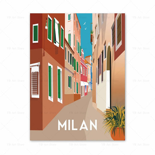 Hawaii Travel Posters Vintage Wall Art – Canvas Landscape Décor | All Homes