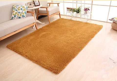Living Room Rug Soft Plush Carpet White Area Mat for Bedroom Kitchen – All Homes