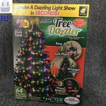 Christmas Tree of Light – 64 LED Dazzler Shower Tree Lights | All Homes
