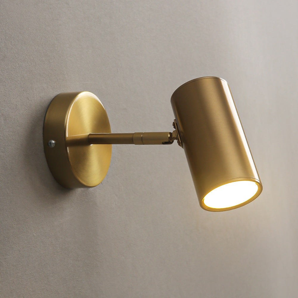 Indoor Bedside Golden Minimalist Wall Lamp – Nordic Spot Light | All Homes