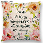 Linen Sofa Cover – Modern Cushion & Pillow Cover 45x45cm | All Homes