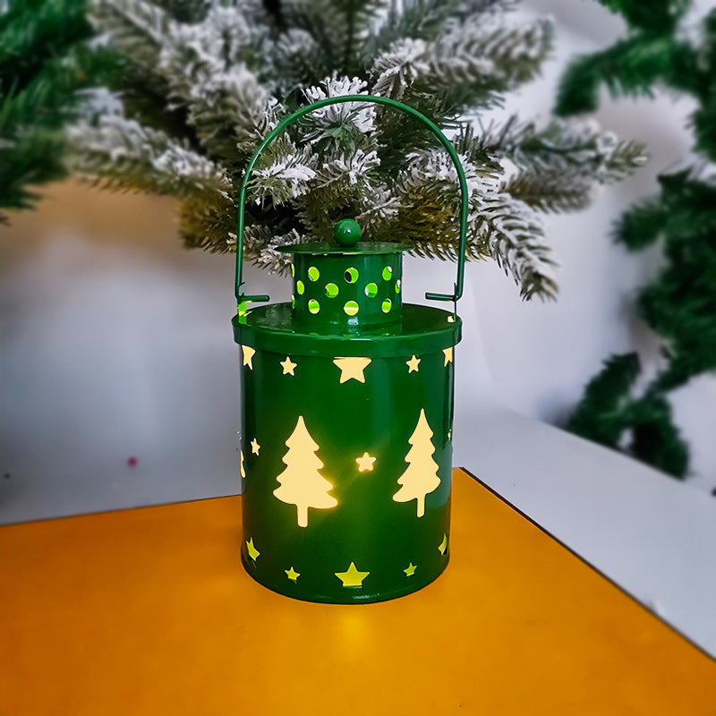 Christmas Candle Lantern LED Wind Light | Nordic Holiday Decor | All Homes
