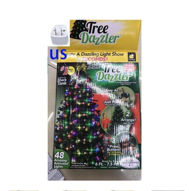 Christmas Tree of Light – 64 LED Dazzler Shower Tree Lights | All Homes