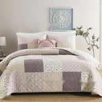 Cozy Line Home Fashions Cotton Patchwork Quilt Set – 3-Piece Bedding | All Homes