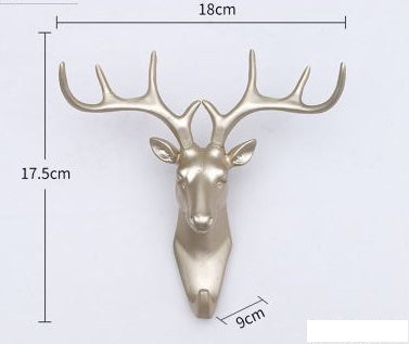 Rustic Antler Decor Wall Hook | All Homes