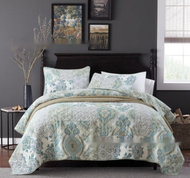 Cozy Line Home Fashions Cotton Patchwork Quilt Set – 3-Piece Bedding | All Homes