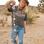 Crysta Gemstone Wall Decor – Crystal Wall Hanging | Driftwood Wall Decor by All Homes