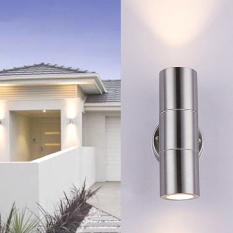 Creative Stainless Steel LED Outdoor Wall Lamp – Waterproof Spot Lightr | All Homes