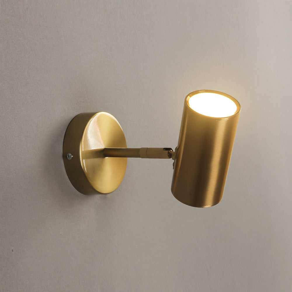Indoor Bedside Golden Minimalist Wall Lamp – Nordic Spot Light | All Homes