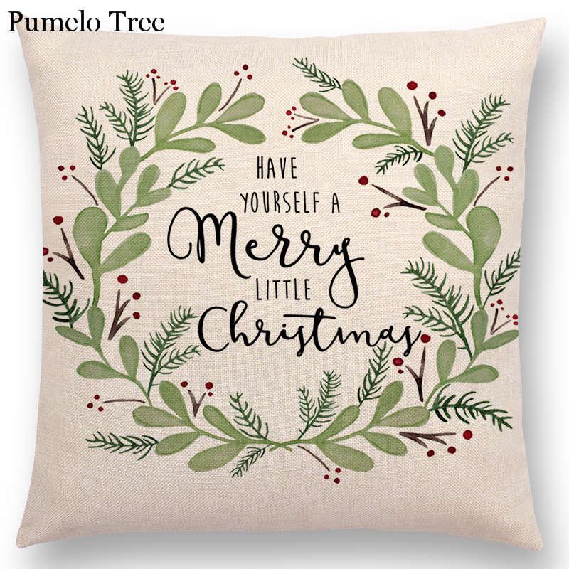 Linen Sofa Cover – Modern Cushion & Pillow Cover 45x45cm | All Homes