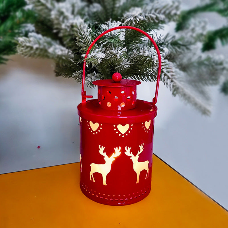Christmas Candle Lantern LED Wind Light | Nordic Holiday Decor | All Homes