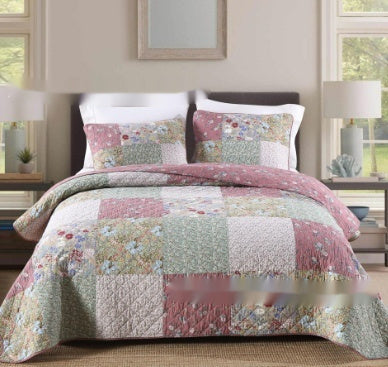 Cozy Line Home Fashions Cotton Patchwork Quilt Set – 3-Piece Bedding | All Homes