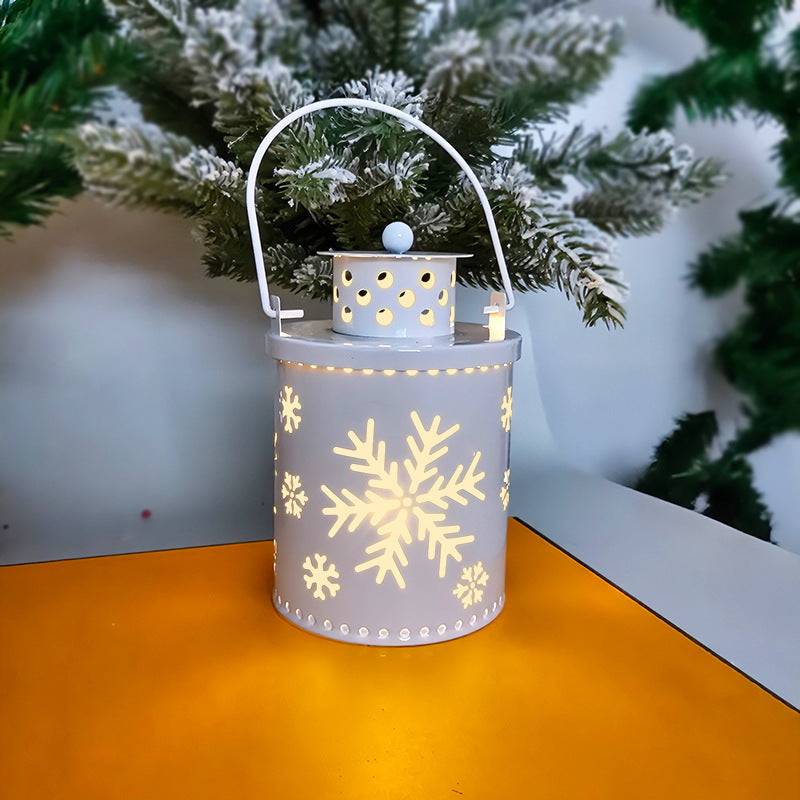 Christmas Candle Lantern LED Wind Light | Nordic Holiday Decor | All Homes